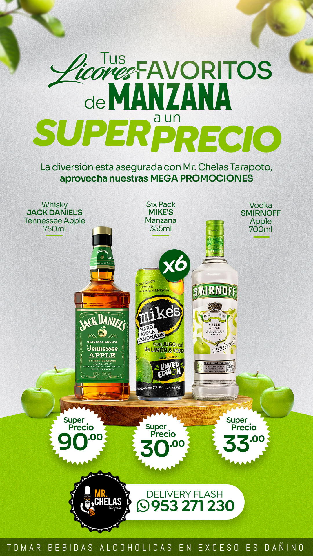 Flyers para Mr. Chelas