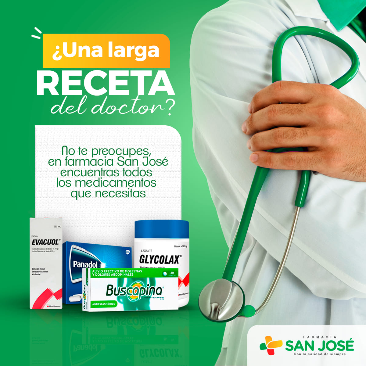 Manejo de Redes Sociales para Farmacias San Jose