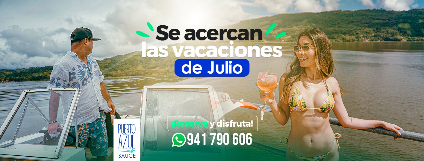 Manejo de Redes Sociales para Puerto Azul Sauce