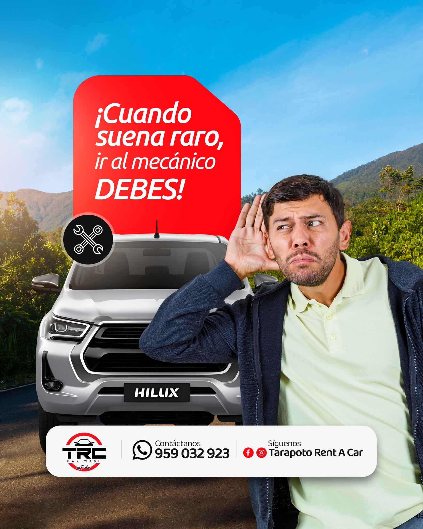 Manejo de Redes Sociales para TRC – Servicios