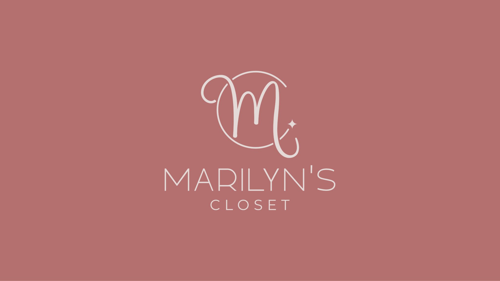 Diseño de Logo para Marilyn’s Closet