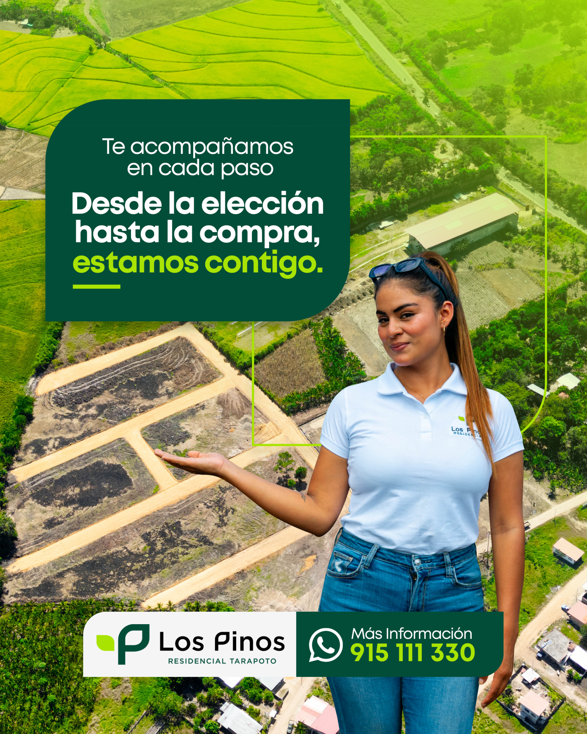 Flyers para Redes Sociales de Residencial los Pinos