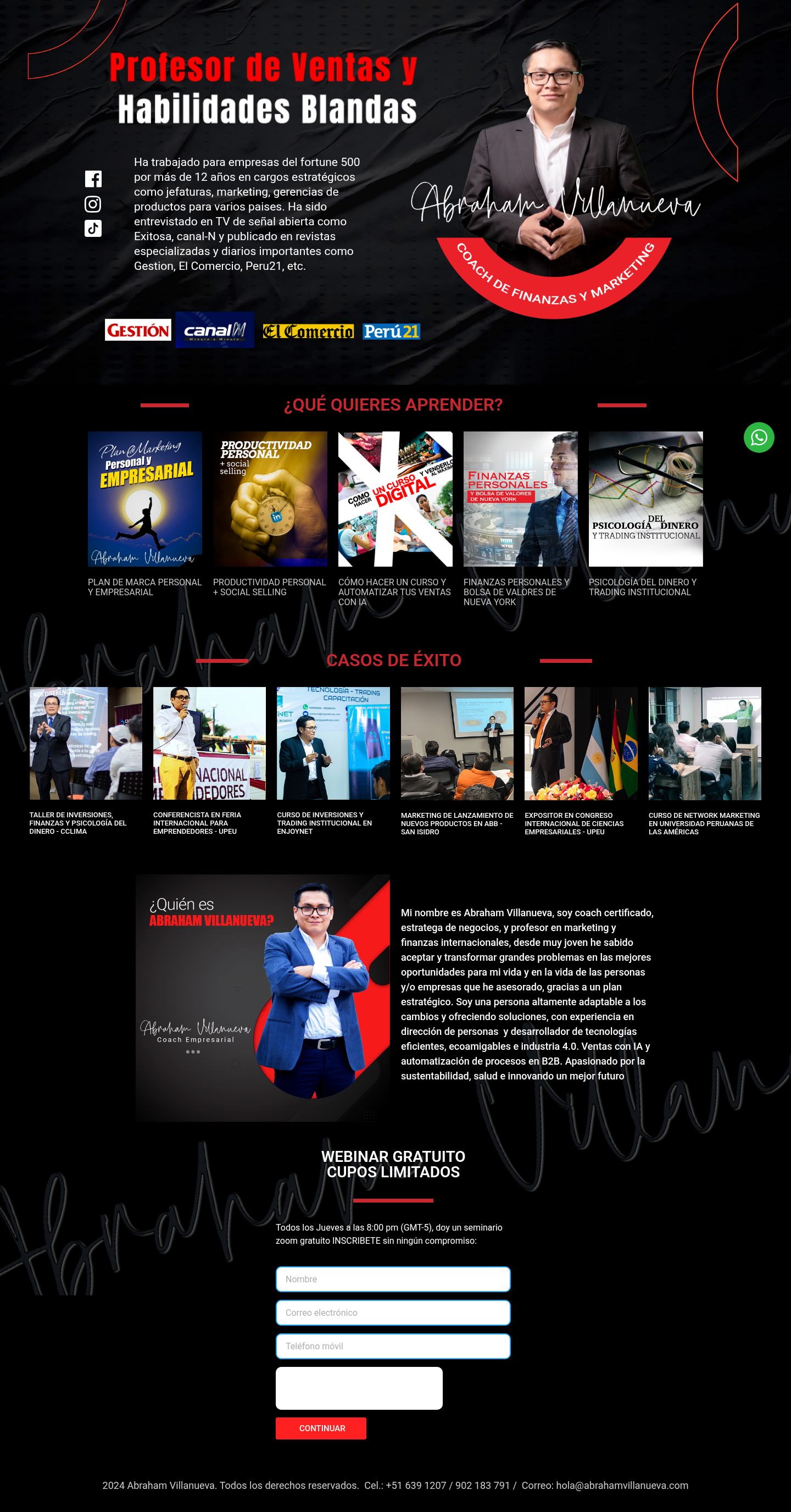 Sitios Web