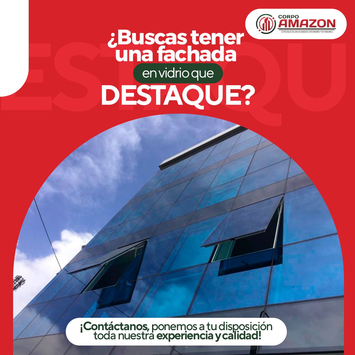 Diseño de Flyers para Corpo Amazon