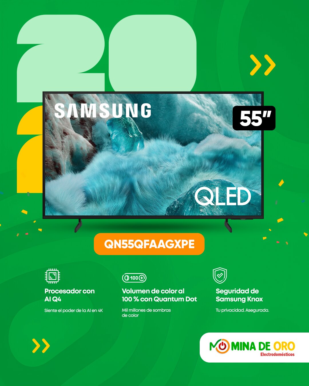 Diseño de Flyers para Mina de Oro