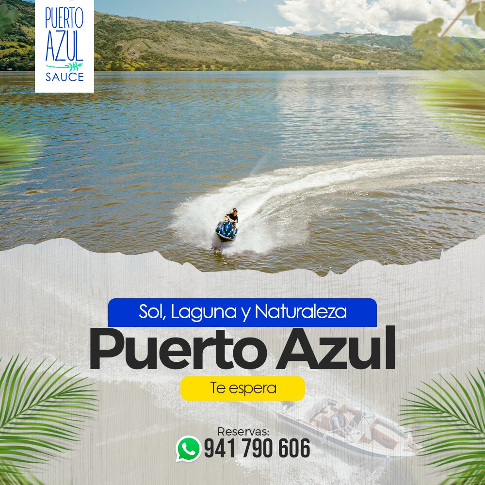 Diseño de Flyers para Puerto Azul Sauce