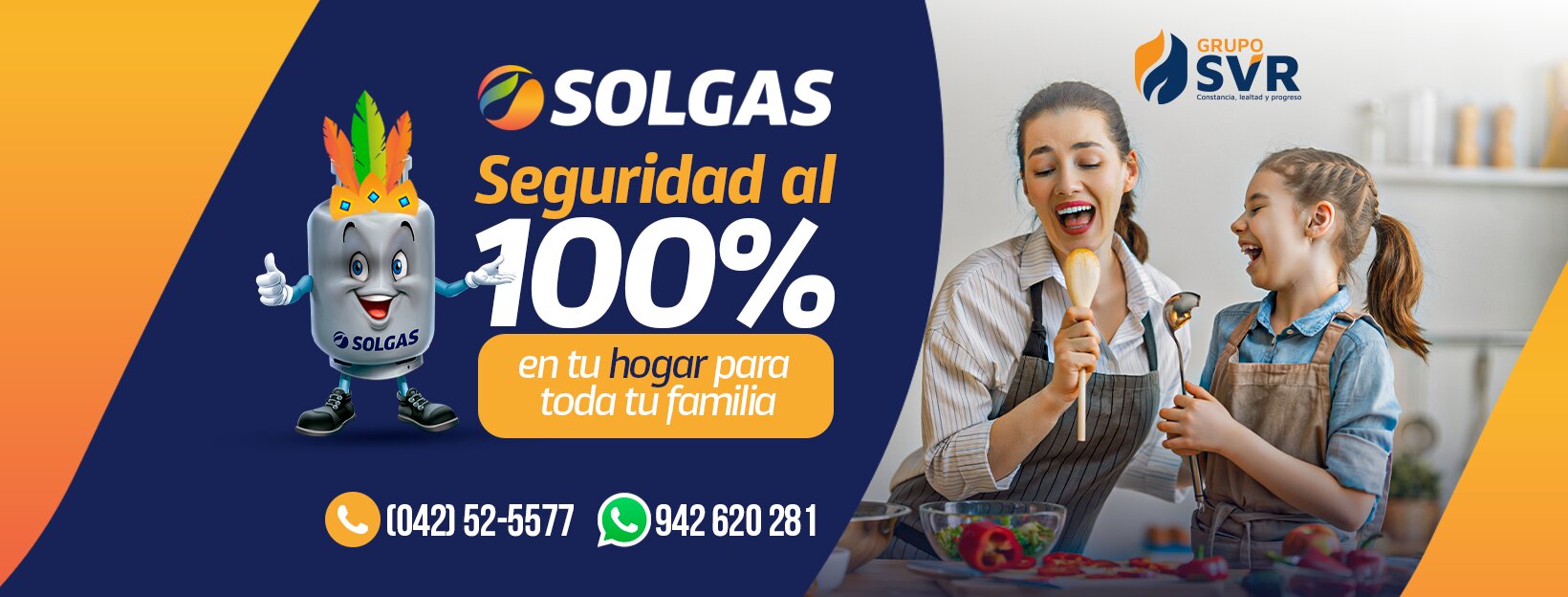 Diseño de Flyers para Solgas