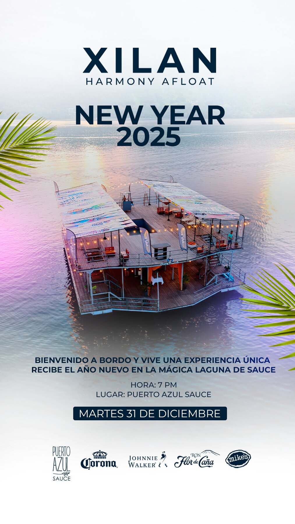 Diseño de Flyers para Xilan Harmony Afloat