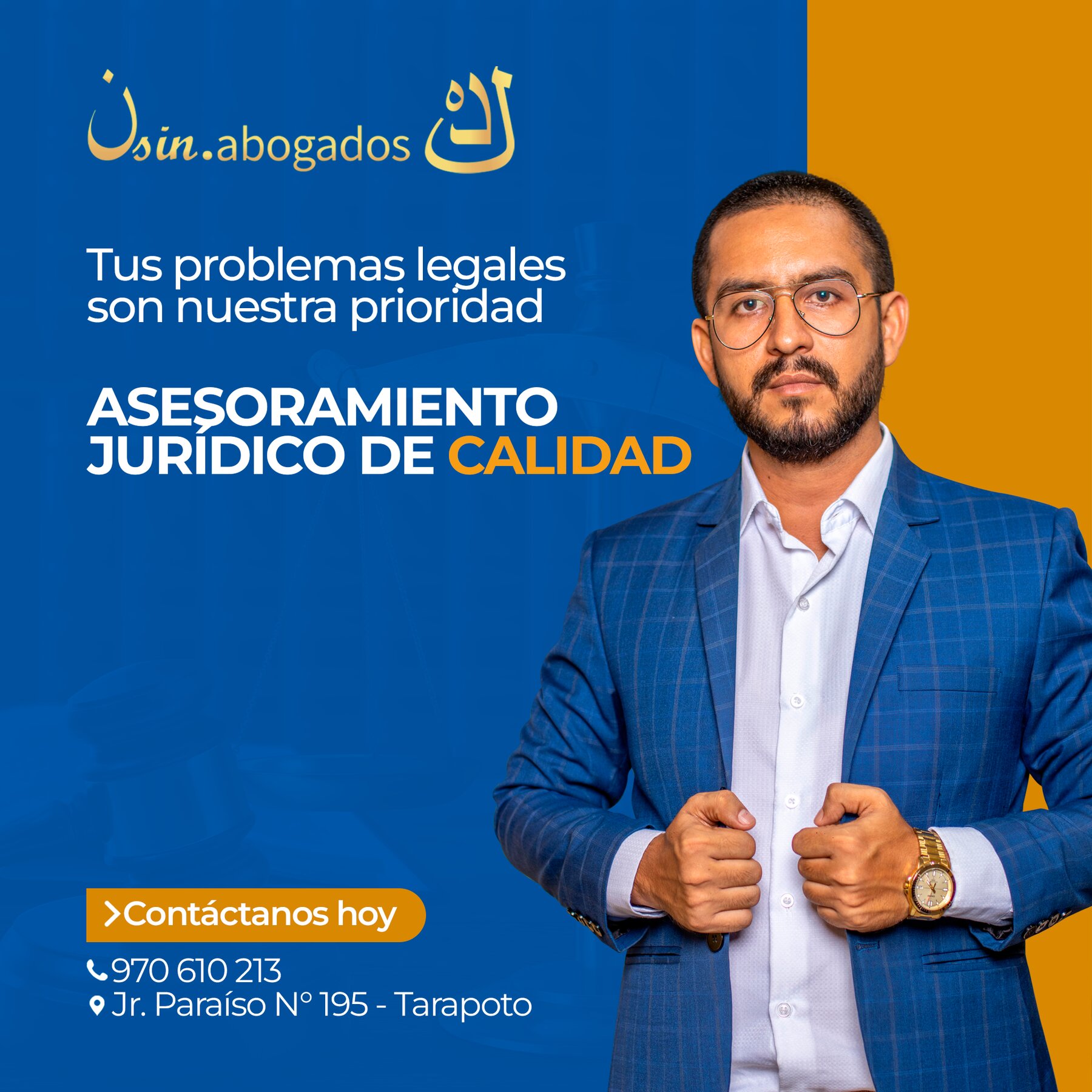 Diseño de Piezas Gráficas para Usin Abogados