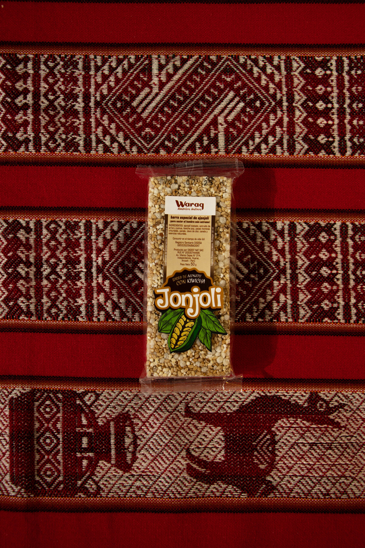 Fotografía de Producto para Waraq Alimentos Andinos