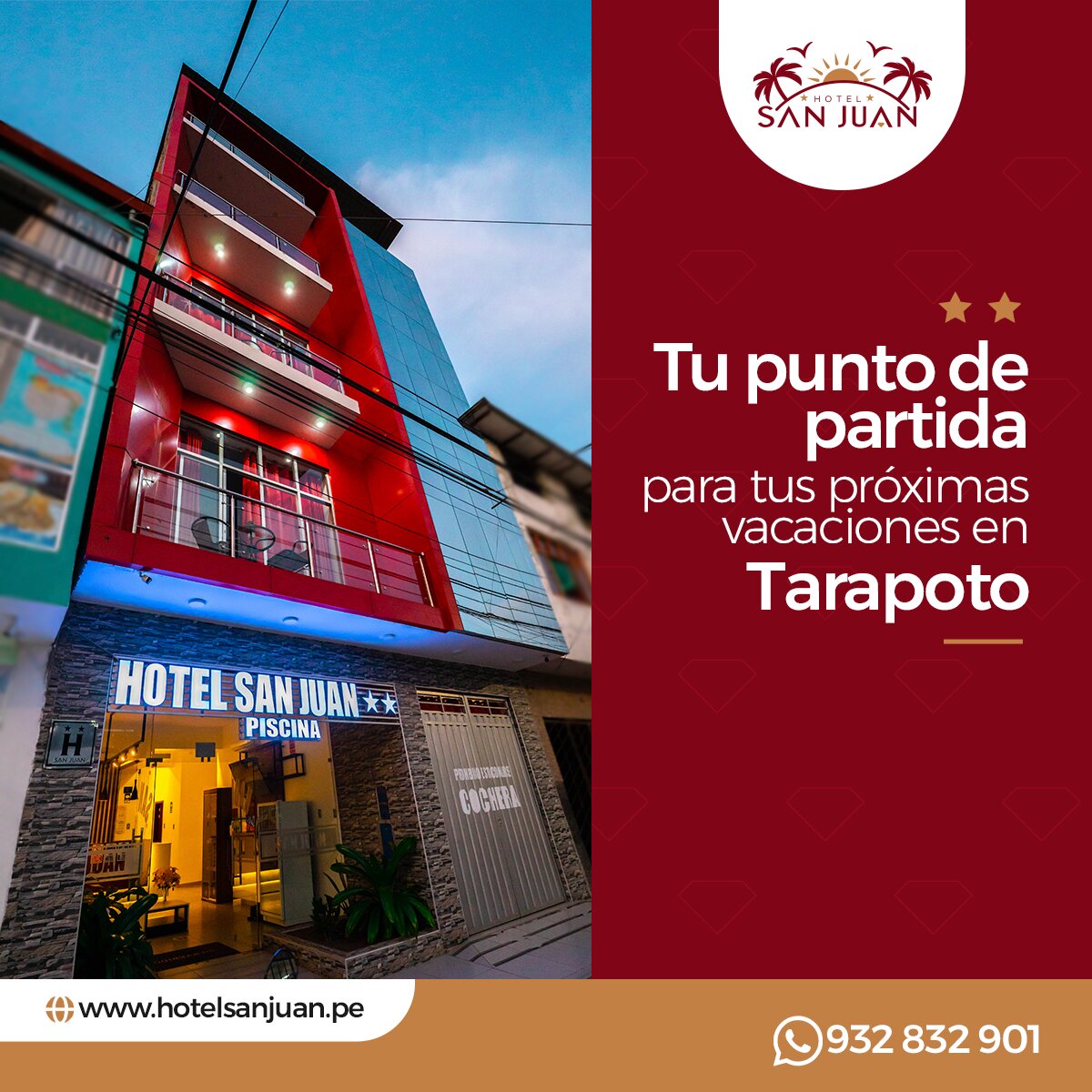 Manejo de Redes Sociales para Hotel San Juan