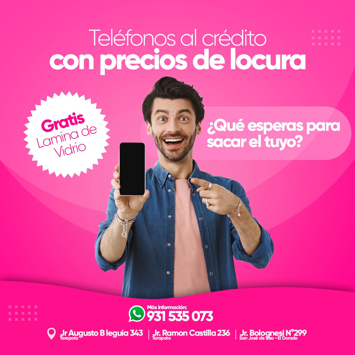 Manejo de Redes Sociales para Megacell Store
