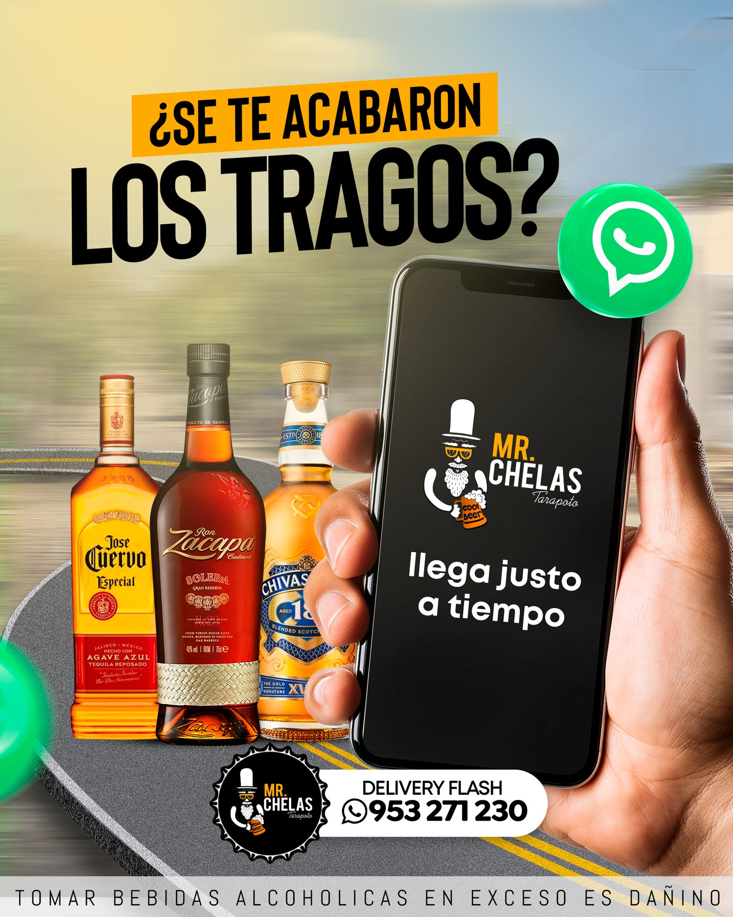 Manejo de Redes Sociales para Mr. Chelas