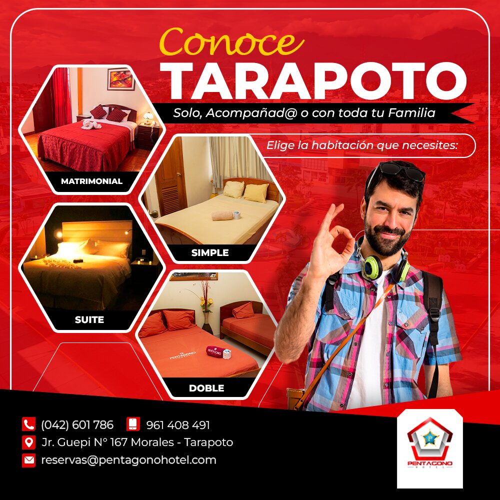 Manejo de Redes Sociales para Pentágono Hotel